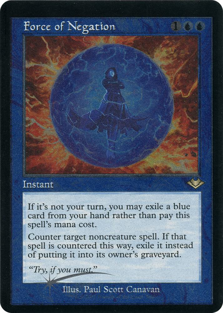 Force of Negation (Retro Frame) (Foil Etched) [Modern Horizons] 9
