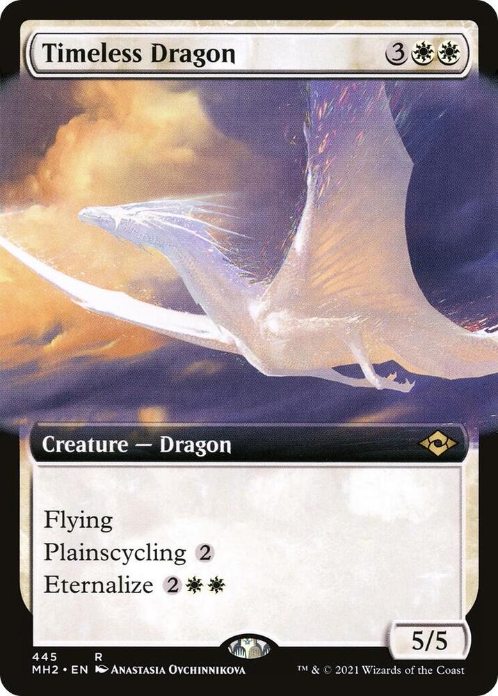 Timeless Dragon (Extended Art) [Modern Horizons 2] 445