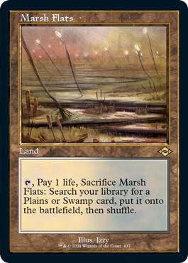 Marsh Flats (Retro Frame) (Foil Etched) [Modern Horizons 2] 437