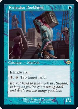 Rishadan Dockhand (Retro Frame) (Foil Etched) [Modern Horizons 2] 391