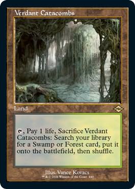 Verdant Catacombs (Retro Frame) (Foil Etched) [Modern Horizons 2] 440