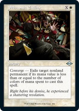 Prismatic Ending (Retro Frame) (Foil Etched) [Modern Horizons 2] 384