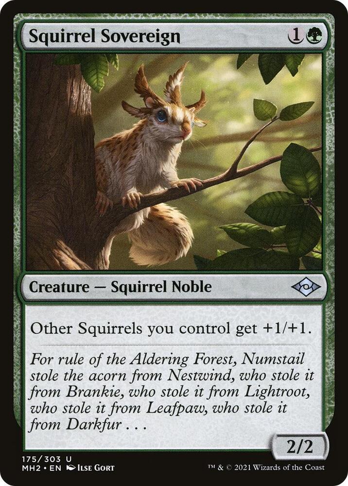 Squirrel Sovereign [Modern Horizons 2] 175