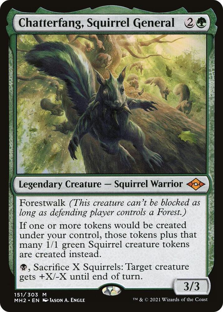 Chatterfang, Squirrel General [Modern Horizons 2] 151