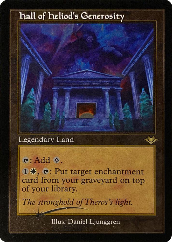 Hall of Heliod's Generosity (Retro Frame) (Foil Etched) [Modern Horizons] 39