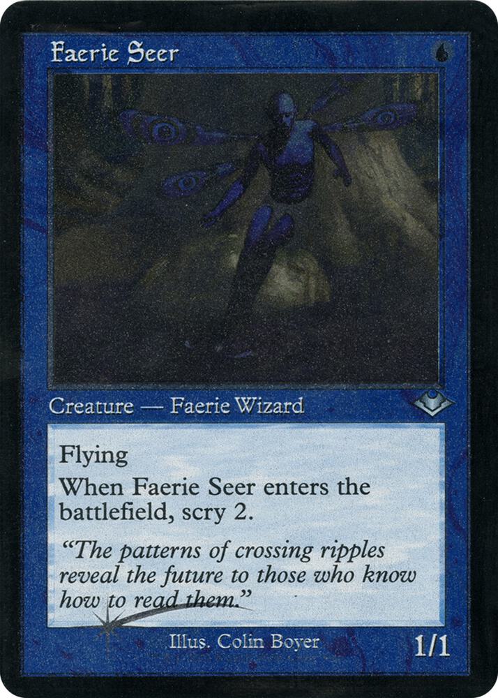 Faerie Seer (Retro Frame) (Foil Etched) [Modern Horizons] 8