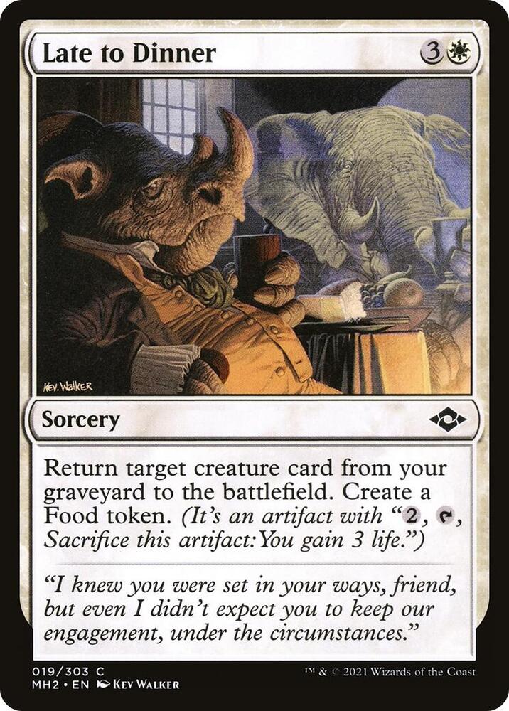 Late to Dinner [Modern Horizons 2] 19