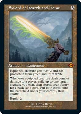 Sword of Hearth and Home (Retro Frame) (Foil Etched) [Modern Horizons 2] 433