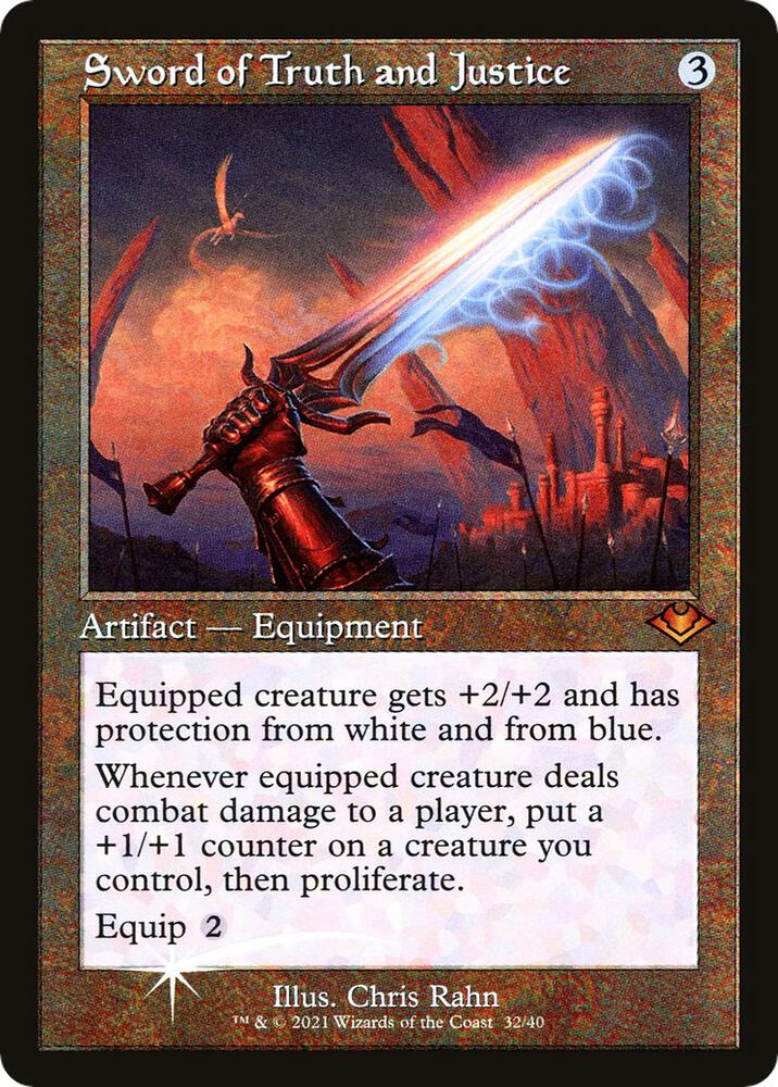 Sword of Truth and Justice (Retro Frame) [Modern Horizons] 32