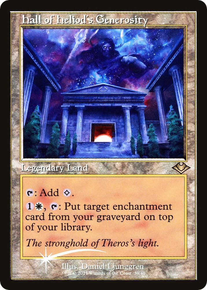 Hall of Heliod's Generosity (Retro Frame) [Modern Horizons] 39