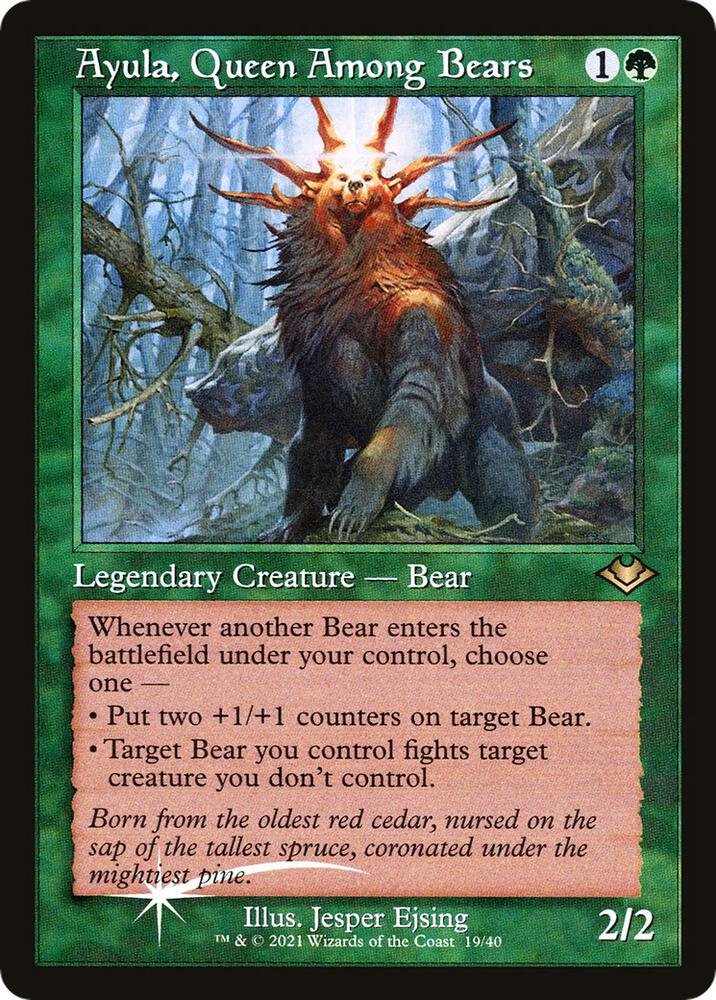 Ayula, Queen Among Bears (Retro Frame) [Modern Horizons] 19