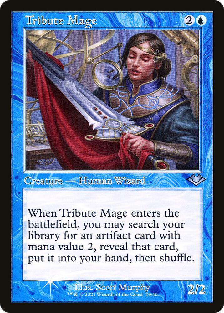 Tribute Mage (Retro Frame) [Modern Horizons] 10