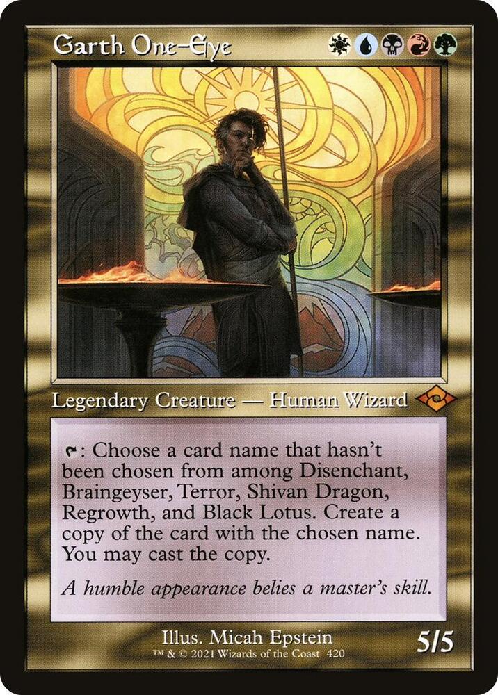 Garth One-Eye (Retro Frame) [Modern Horizons 2] 420