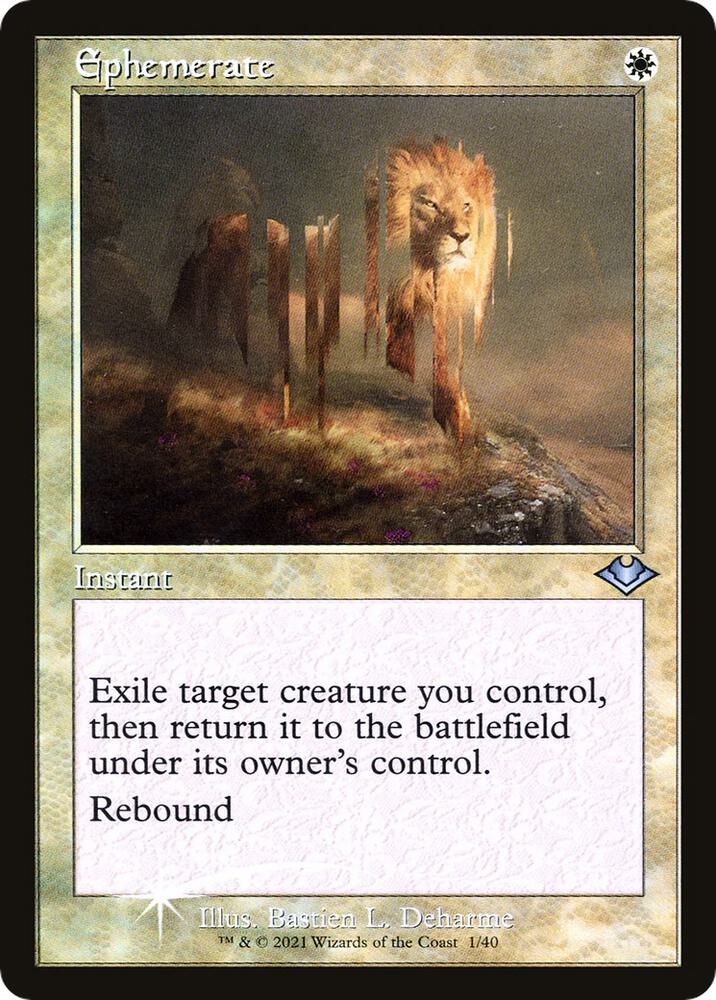 Ephemerate (Retro Frame) [Modern Horizons] 1