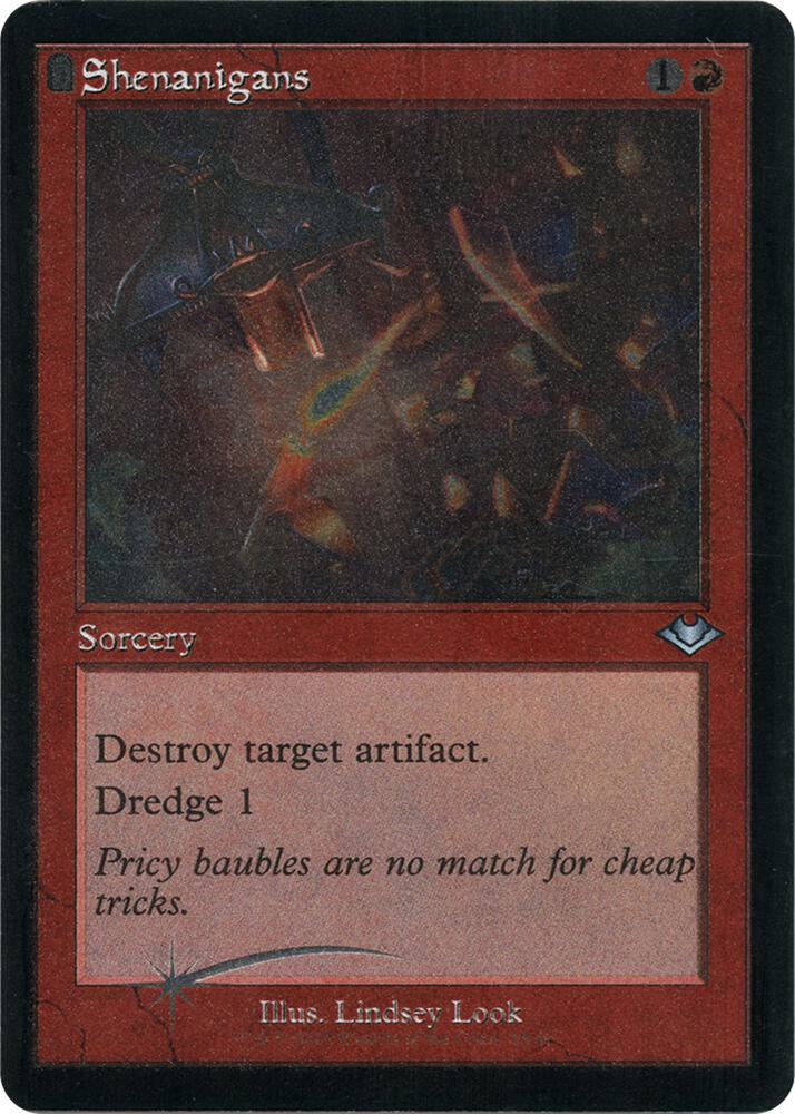 Shenanigans (Retro Frame) (Foil Etched) [Modern Horizons] 18