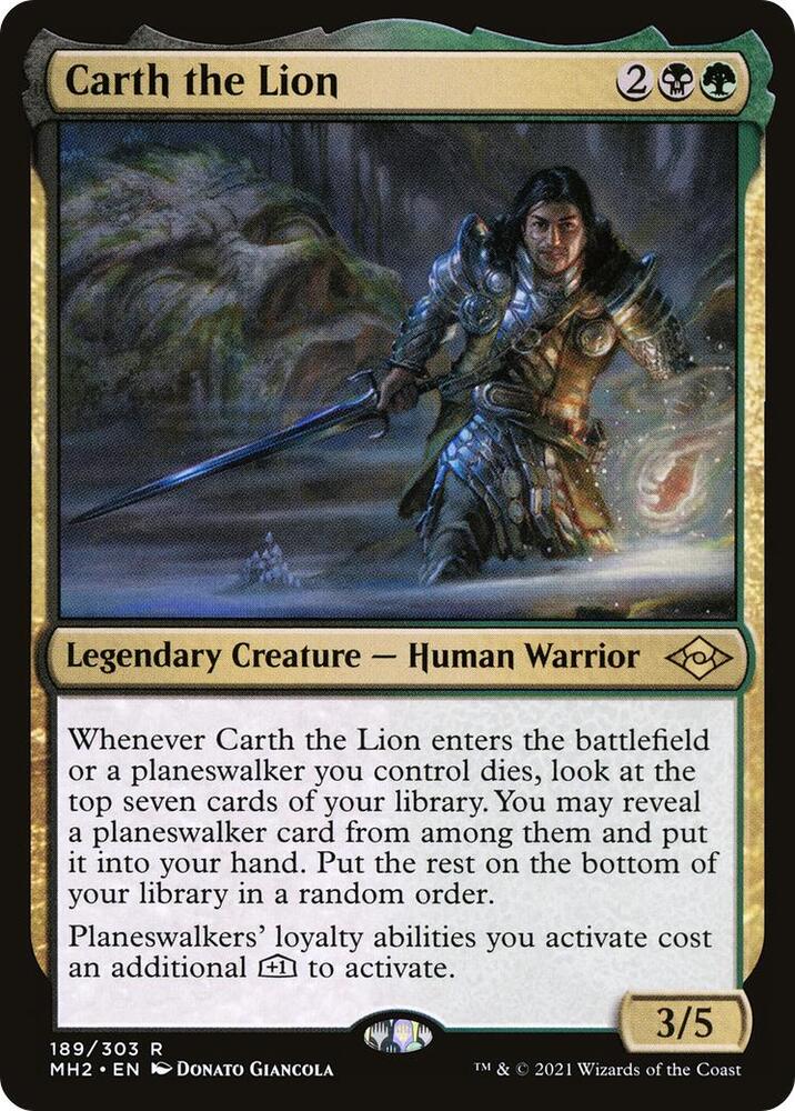 Carth the Lion [Modern Horizons 2] 189