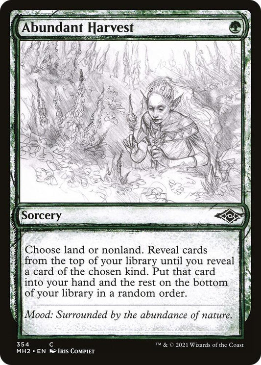 Abundant Harvest (Showcase) [Modern Horizons 2] 354