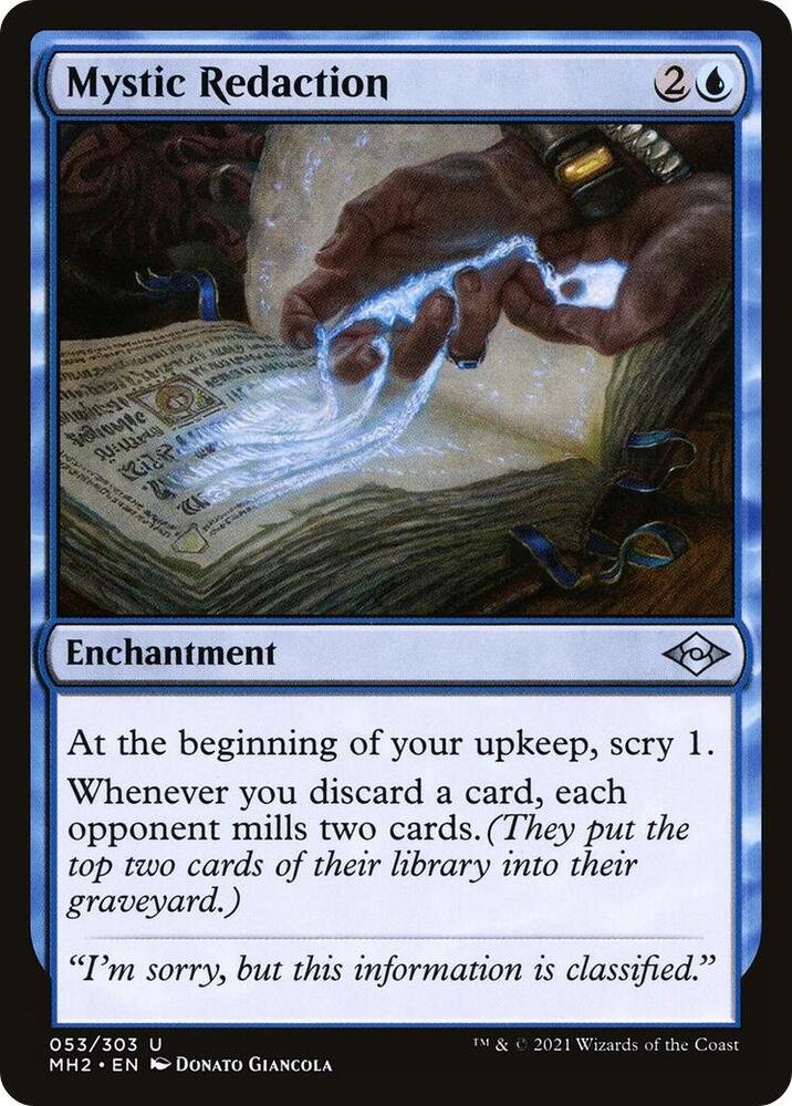Mystic Redaction [Modern Horizons 2] 53