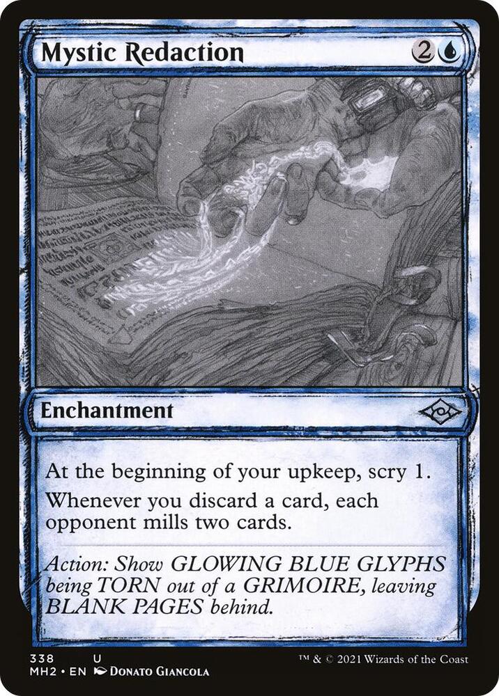 Mystic Redaction (Showcase) [Modern Horizons 2] 338