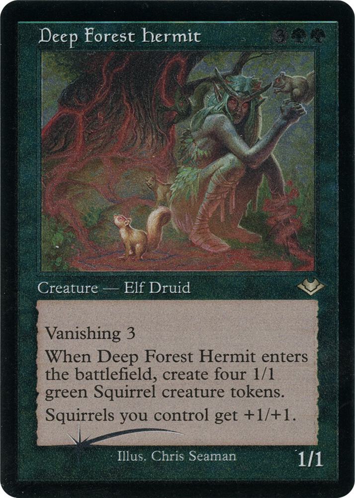Deep Forest Hermit (Retro Frame) (Foil Etched) [Modern Horizons] 20