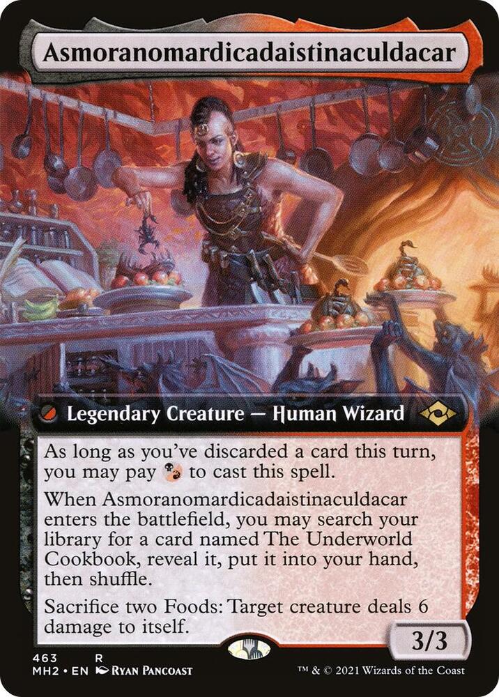 Asmoranomardicadaistinaculdacar (Extended Art) [Modern Horizons 2] 463