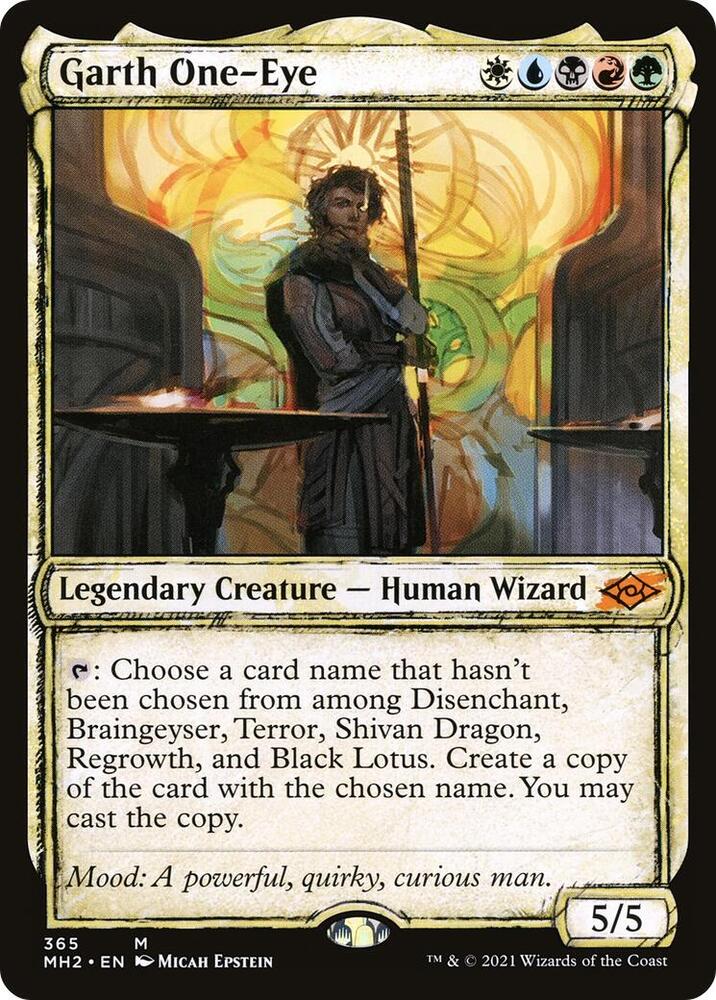Garth One-Eye (Showcase) [Modern Horizons 2] 365