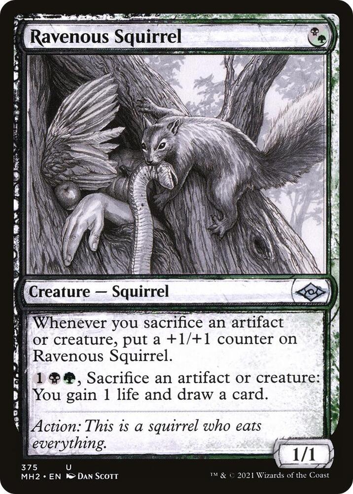 Ravenous Squirrel (Showcase) [Modern Horizons 2] 375