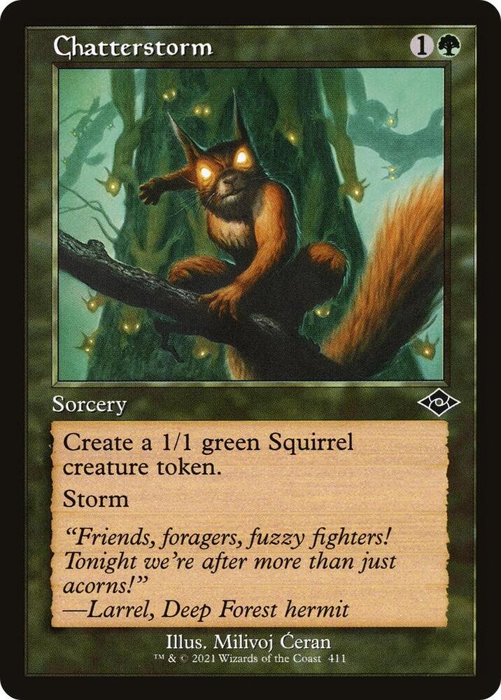 Chatterstorm (Retro Frame) [Modern Horizons 2] 411