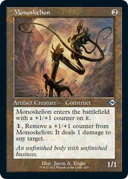 Monoskelion (Retro Frame) (Foil Etched) [Modern Horizons 2] 429