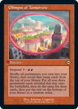 Glimpse of Tomorrow (Retro Frame) (Foil Etched) [Modern Horizons 2] 407