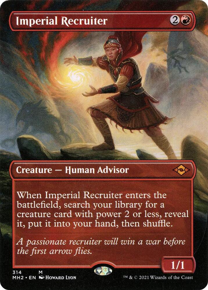 Imperial Recruiter (Borderless) [Modern Horizons 2] 314