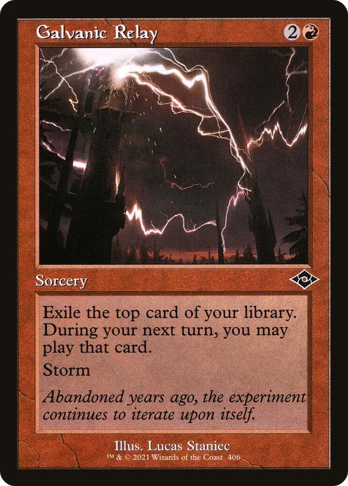 Galvanic Relay (Retro Frame) [Modern Horizons 2] 406