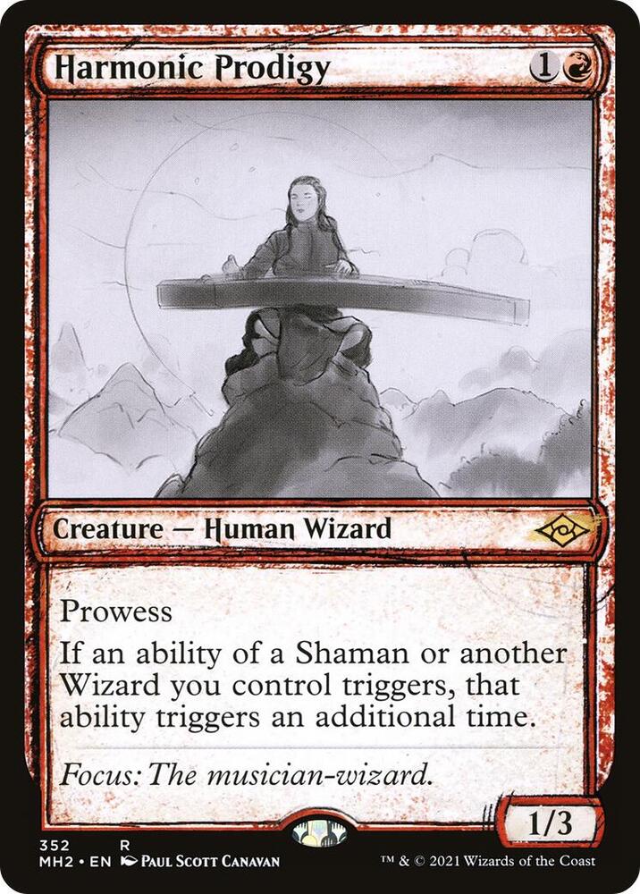 Harmonic Prodigy (Showcase) [Modern Horizons 2] 352