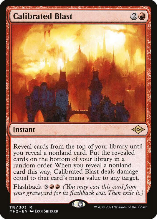 Calibrated Blast [Modern Horizons 2] 118