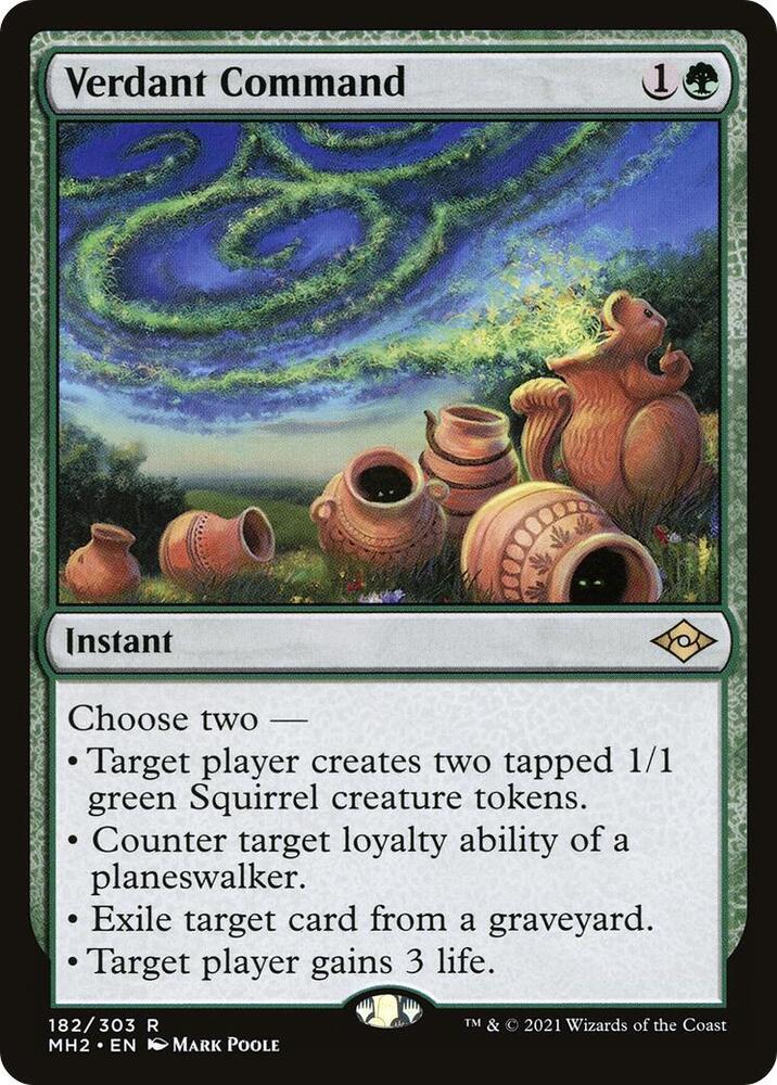 Verdant Command [Modern Horizons 2] 182