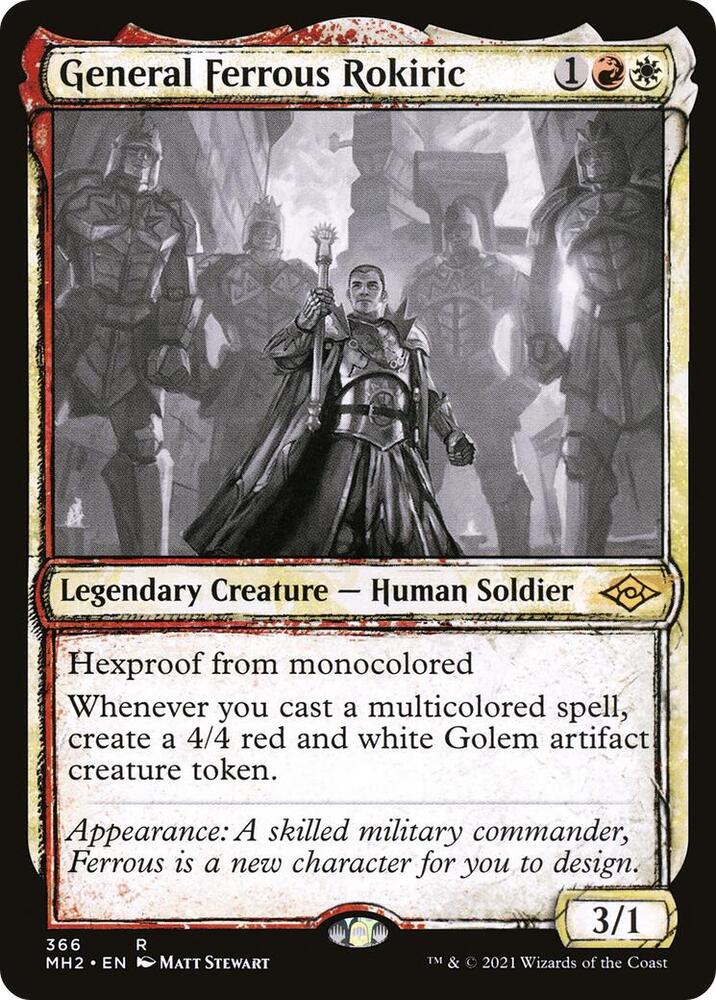 General Ferrous Rokiric (Showcase) [Modern Horizons 2] 366