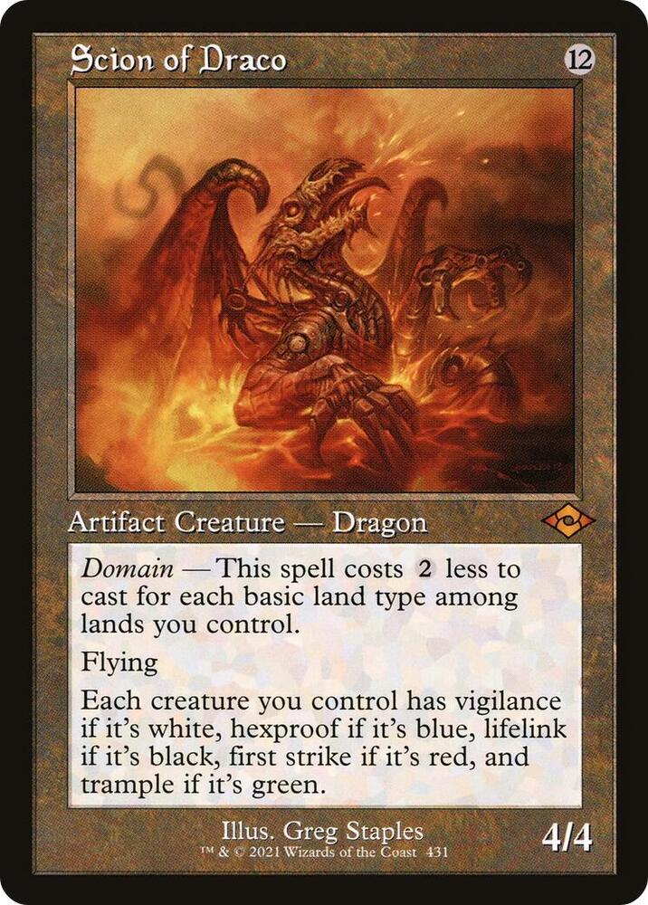 Scion of Draco (Retro Frame) [Modern Horizons 2] 431