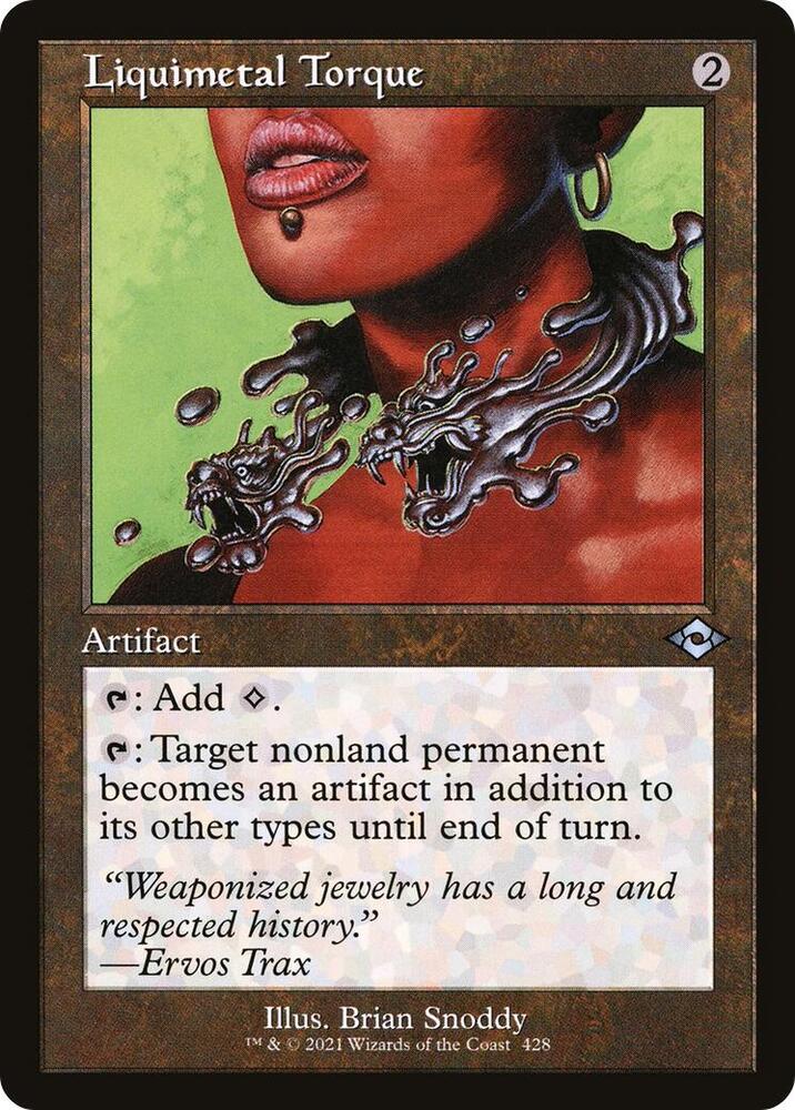 Liquimetal Torque (Retro Frame) [Modern Horizons 2] 428
