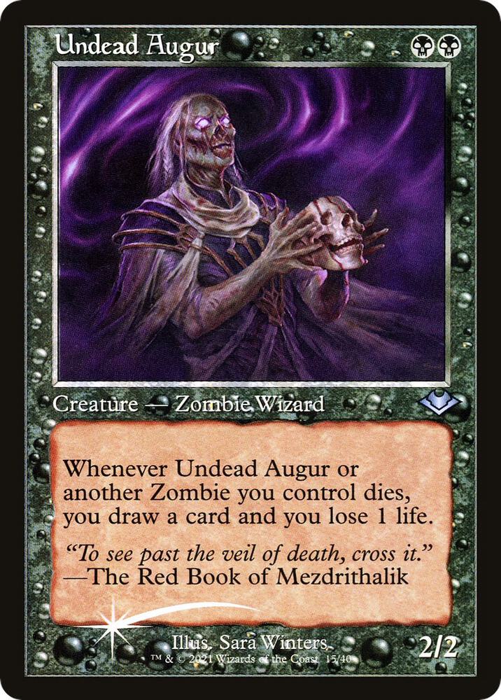 Undead Augur (Retro Frame) [Modern Horizons] 15