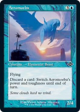 Aeromoeba (Retro Frame) (Foil Etched) [Modern Horizons 2] 389