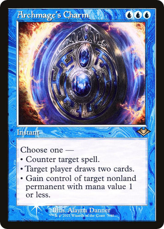 Archmage's Charm (Retro Frame) [Modern Horizons] 7
