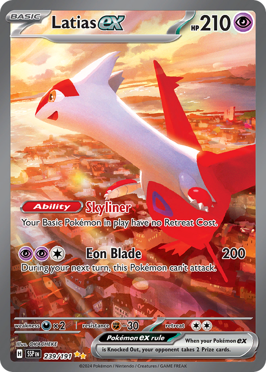 Latias ex - 239/191 Surging Sparks