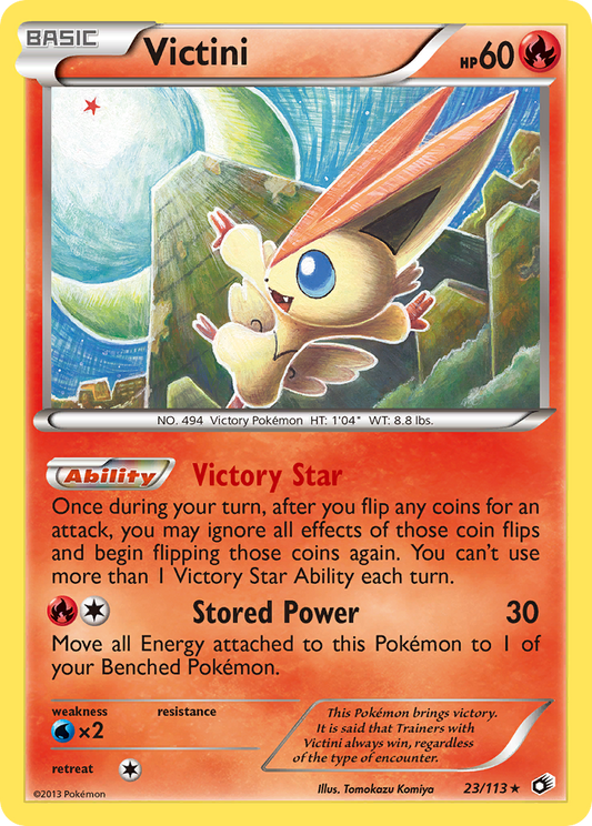 Victini - 23/113 Legendary Treasures