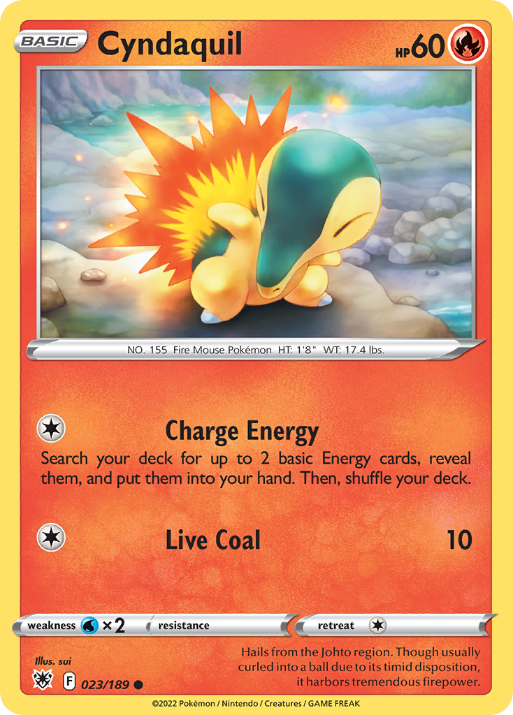 Cyndaquil - 23/189 Astral Radiance