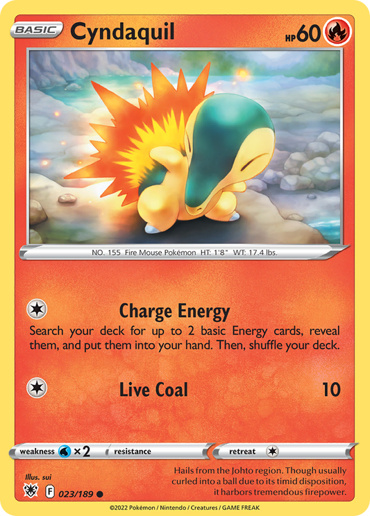 Cyndaquil - 23/189 Astral Radiance