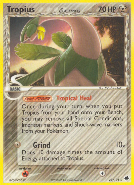 Tropius δ - 23/101 Dragon Frontiers