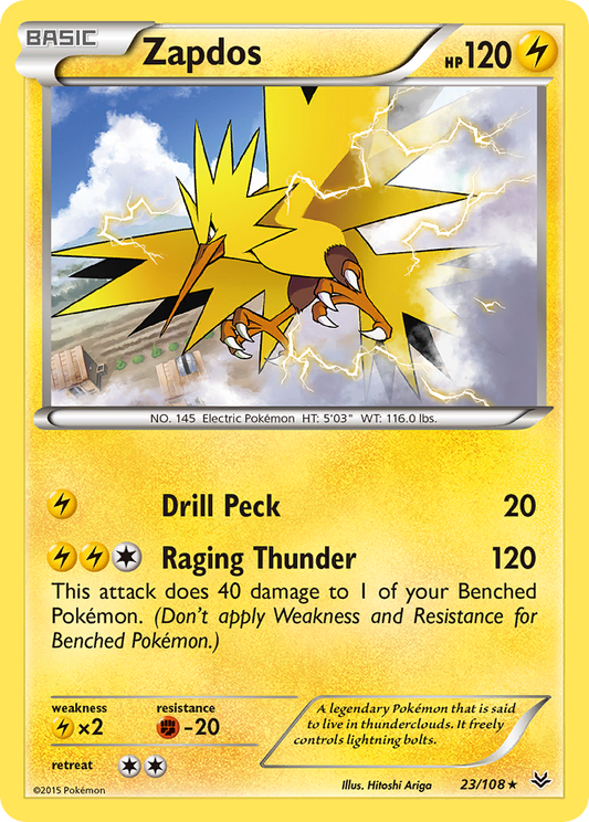 Zapdos - 23/108 Roaring Skies