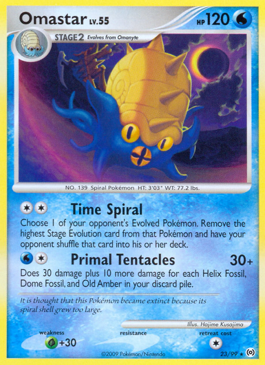 Omastar - 23/99 Arceus