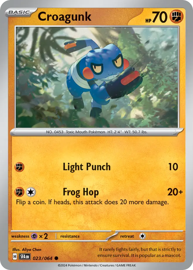 Croagunk - 23/64 Shrouded Fable