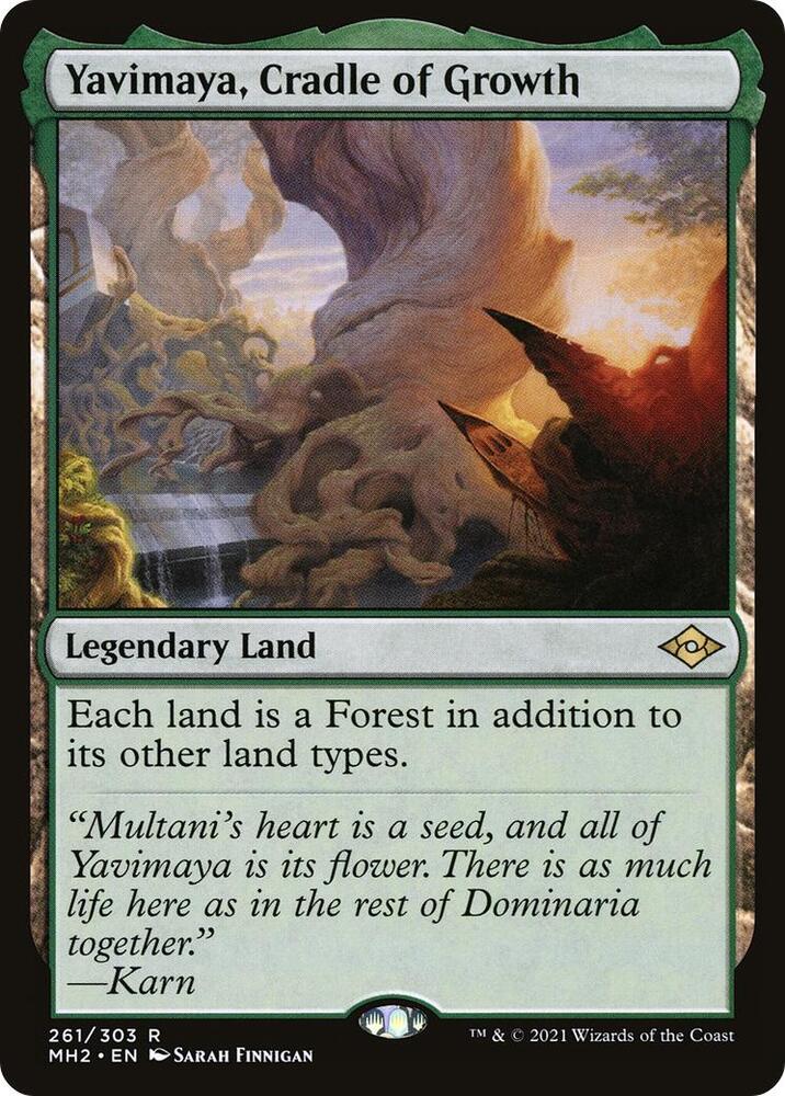 Yavimaya, Cradle of Growth [Modern Horizons 2] 261